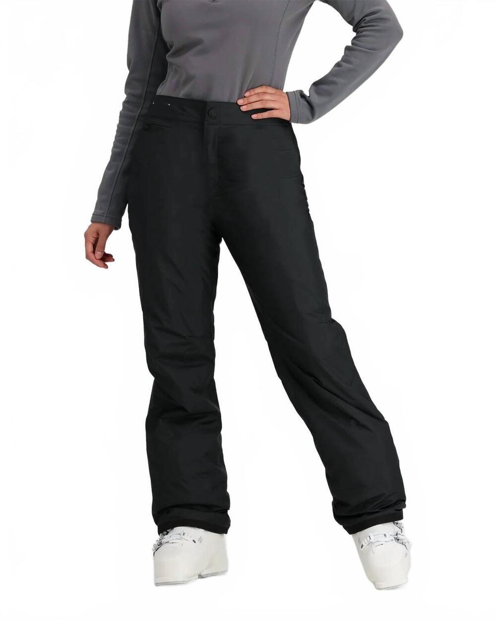 NEW OBERMEYER sugarbush rib knit pant in black